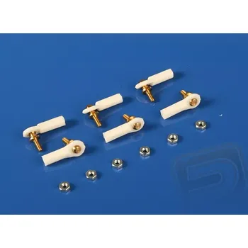 RC náhradní díl MPJet 2407 Kulový čep M2 krátký 6ks