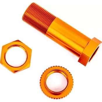 RC náhradní díl Traxxas díly servo saveru hliníkové oranžově eloxované