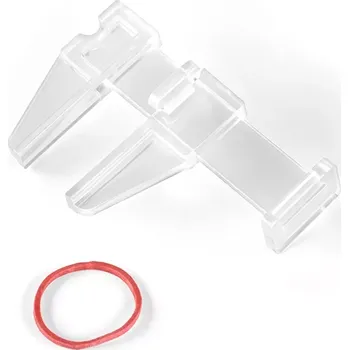 RC náhradní díl Kavan Plastová svorka malá, transparentní, 100 ks.