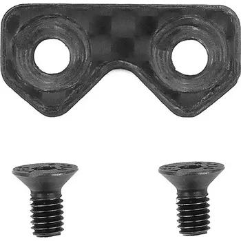 RC náhradní díl Associated B7 Factory Team karbonová podložka předního křídla