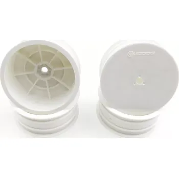 RC náhradní díl Přední disky RUDDOG 2.2 bílé pro 4WD (HEX 12 mm) - 4 ks