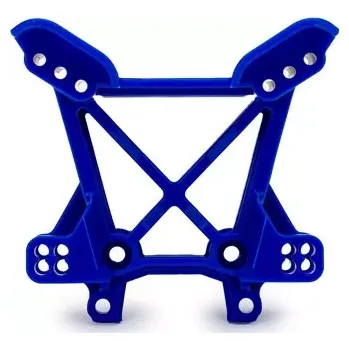 RC náhradní díl Traxxas věž tlumičů přední modrá