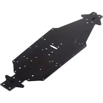 RC náhradní díl Arrma šasi hliník LWB stříbrná/modrá: Kraton