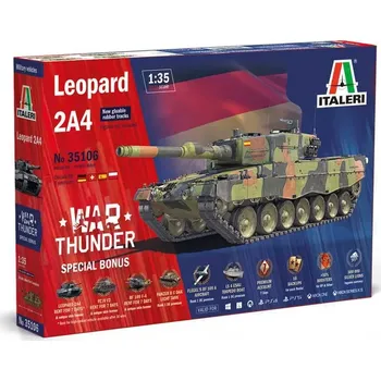 Plastikový model Italeri Leopard 2A4 (1:48)