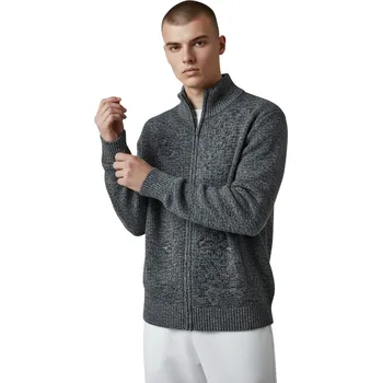 Pánská mikina Swest Pánský rolák zateplený fleecem MILAN Barva: Tmavě šedá, Velikost: 7XL