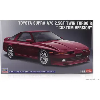 Modelářství Hasegawa Toyota Supra (a70) 2.5gt Twin Turbo R Custom 1989 1:24 /
