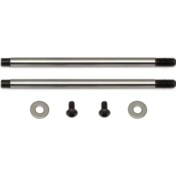 RC náhradní díl Associated FT 3x35 mm pístnice tlumičů (V2), chromové