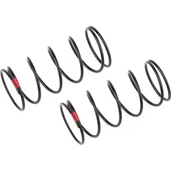 RC náhradní díl Associated Pružiny přední olejových tlumičů 13mm, červené, 4.0lb/in, L44, 6.25T, 1.2D