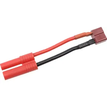 RC náhradní díl Revtec Konverzní kabel Deans baterie - 4.0mm zlacený 14AWG