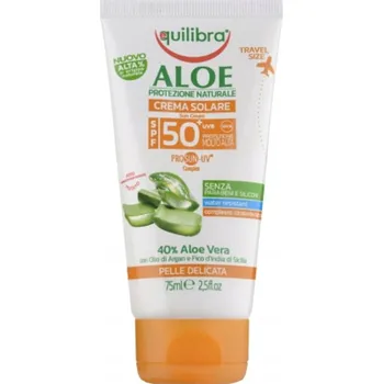 Přípravek na opalování Opalovací krém Equilibra SPF 50, 75 ml