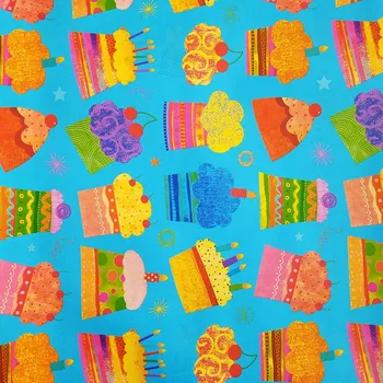 Party dekorace Papír na balení dortíků/muffinů k narozeninám, dárkový, 57 cm x 2 m 2m19A