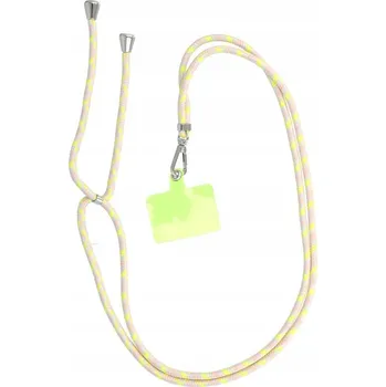 Žlutá nylonová šňůrka/popruh na telefon