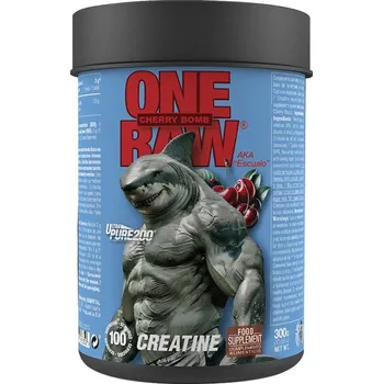 Kreatin Zoomad Labs ZOOMAD LABS RAW ONE CREATINE ULTRA PURE 200 MESH (300gr, bez příchuti) (300 g, Třešňová bomba)