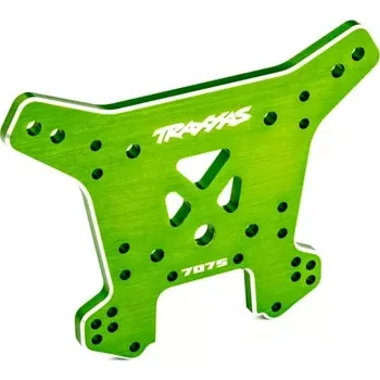 RC náhradní díl Traxxas vež tlumičů přední hliníková zeleně eloxovaná (pro Sledge)