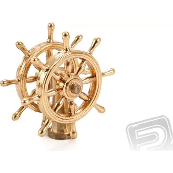 RC náhradní díl Billing Boats Kormidelní kolo dvojité na sloupku 25mm (1 ks)