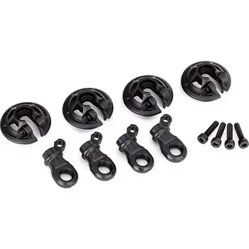 RC náhradní díl Traxxas misky tlumiče s koncovkami (4)