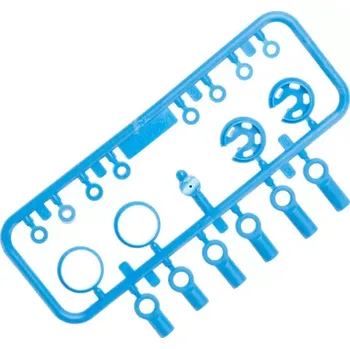 RC náhradní díl Axial díly tlumiče 10mm modré
