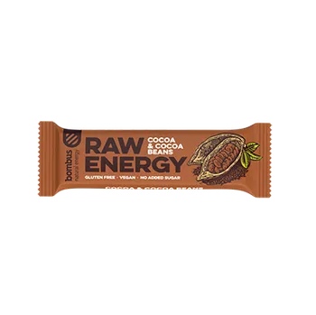 Bombus Raw Energy 50 g cocoa cocoa beans