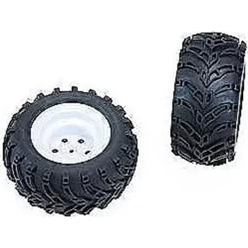 RC náhradní díl GM RACING Zadní kompletní gumy, 2 ks.