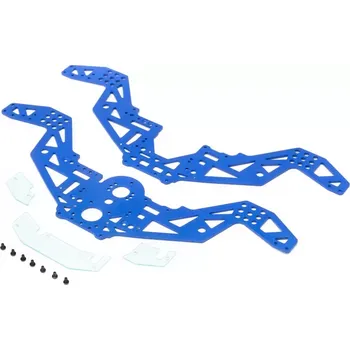 RC náhradní díl Losi deska šasí modrá: Mini LMT