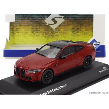 autíčko Solido BMW 4-series M4 Coupe Competition (g82) 2023 1:43 Red