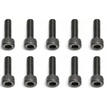 RC náhradní díl Associated Imbusový šroub s válcovou halvou, 3x10 mm SHCS, 10 ks.