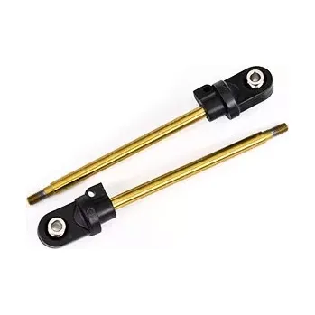 RC náhradní díl Traxxas pístnice tlumiče 92mm ocelová TiN povlakem (2)