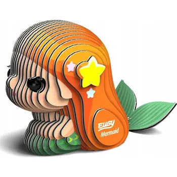 Puzzle Mořská panna Eugy. Ekologické 3D Puzzle