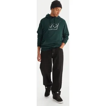 Pánská mikina DC Shoes Mikina Hampden ADYFT03416 Zelená Regular Fit XS