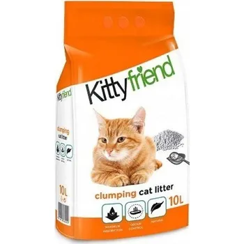 Podestýlka pro kočku Sanicat bentonitové stelivo stelivo Kittyfriend 20l přírodní