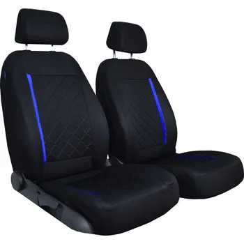 Potah sedadla Potahy na přední sedadla – modrý proužek – VOLVO XC70 – Varianta 3022