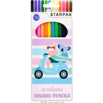 Výtvárné potřeby Pastelky Koala STARPAK 12 barev