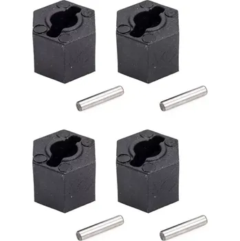 RC náhradní díl HOBBYTECH ROGUE TERRA - Plastový šestihran náboje kola + čepy, 4+4 ks.