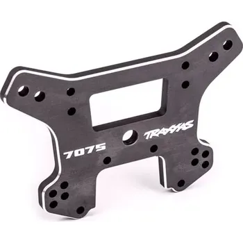 RC náhradní díl Traxxas vež tlumičů zadní hliníková šedě eloxovaná (pro Sledge)