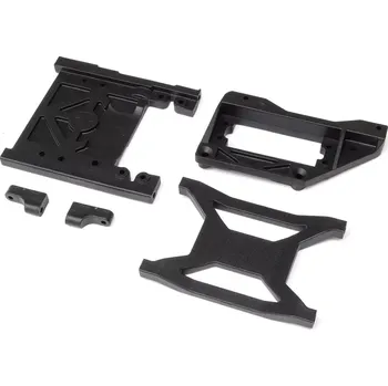 RC náhradní díl Axial držák serva, držák navijáku, příčky šasi: SCX10 PRO