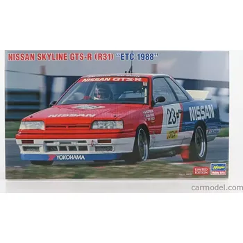 Modelářství Hasegawa Nissan Skyline Gts-r (r31) N 23 Etcc 1988 A.oloffson - A.grice - W.percy 1:24 /