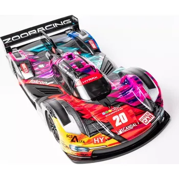 RC náhradní díl ZooRacing Karoserie čirá Hyrax 190mm Hyper Car - 0,7mm