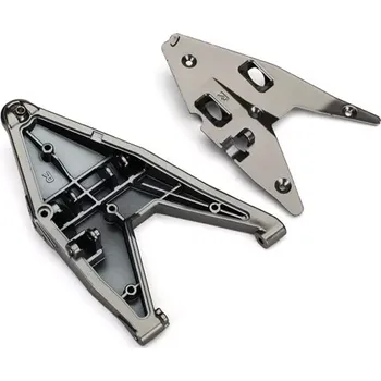 RC náhradní díl Traxxas dolní pravé rameno závěsu kol černě chromované