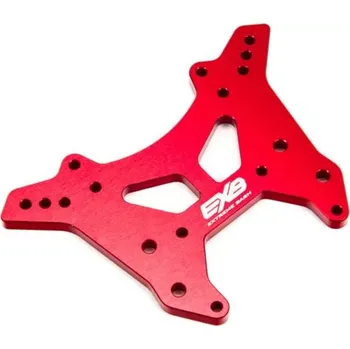 RC náhradní díl Arrma věž tlumičů přední L CNC 7075 T6 hliník, červená