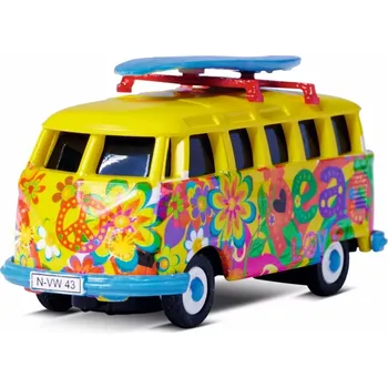 RC model auta CARSON MODEL SPORT RC auto VW T1 Bus Flower Power 1:87