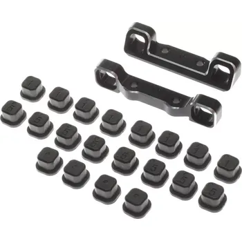 RC náhradní díl Team Losi Racing TLR Spojka nápravy stavitelná, C a D, černá: 22 5.0