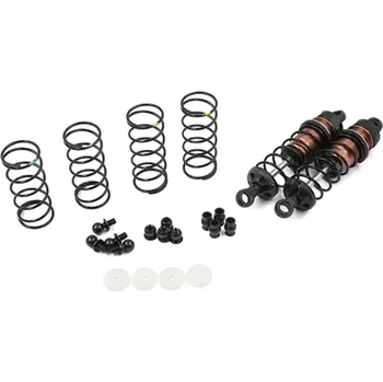 RC náhradní díl Yeah Racing Hliníkové olejové tlumiče Big Bore Go, černé 70mm ( 2 ks )