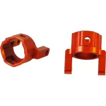 RC náhradní díl DF models Přední těhlice ALU - tuningový díl