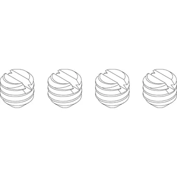 RC náhradní díl Turbo Racing červík C64 4ks