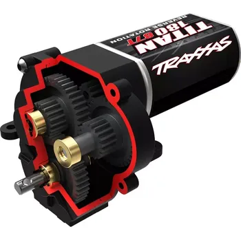 RC náhradní díl Traxxas převodovka kompletní high range 16.6:1 s motorem