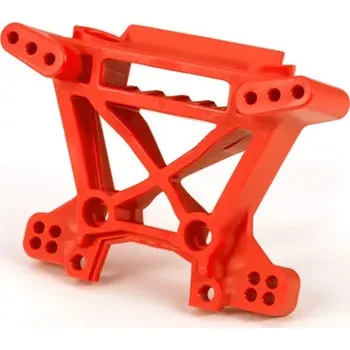 RC náhradní díl Traxxas věž předních tlumičů HD červená (pro #9080)