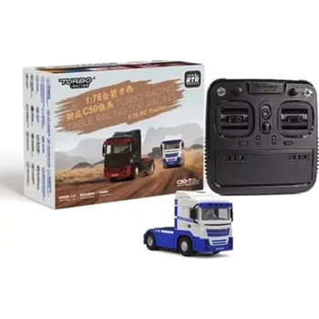 RC model auta TURBO RACING RC kamion 1/76 C50 RTR, bílá