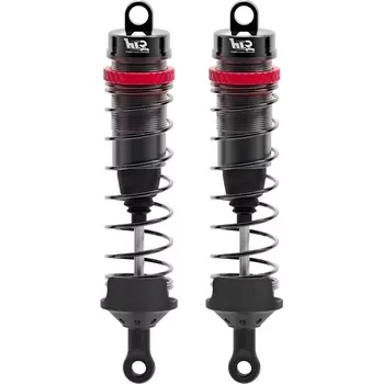 RC náhradní díl HOBBYTECH Hliníkové olejové tlumiče 1/8 120/16mm, 2 ks.