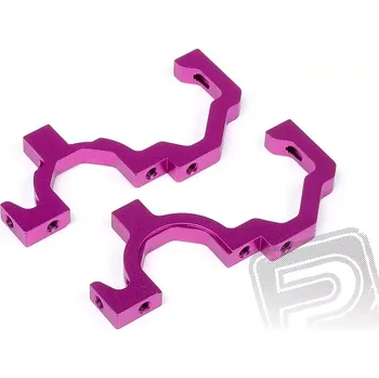 RC náhradní díl HPI Pouzdro differenciálu sada přední (fialová)