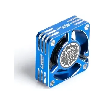 RC náhradní díl LRP Electronic WorksTeam Hliníkový HighRev. ventilátor pro regulátory 30x30x10mm - 1S/2S - ESC konektor
